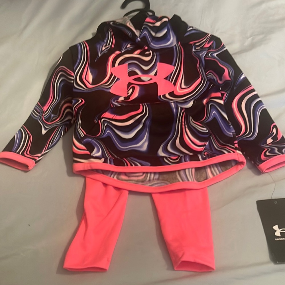 Under armour  girls set